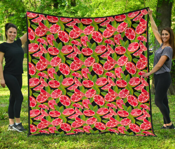 To My Granddaughter Hpt Quilt Blanket Size Single, Twin, Full, Queen, King, Super King