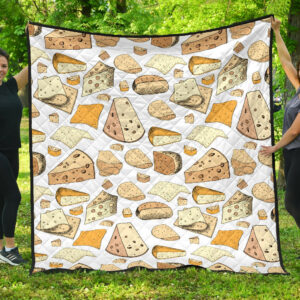 Sushi Roll Pattern Premium Quilt Quilt Blanket Size Single, Twin, Full, Queen, King, Super King