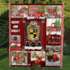 Merry Christmas Alpha Phi Alpha Quilt 2 Quilt Blanket Size Single, Twin, Full, Queen, King, Super King