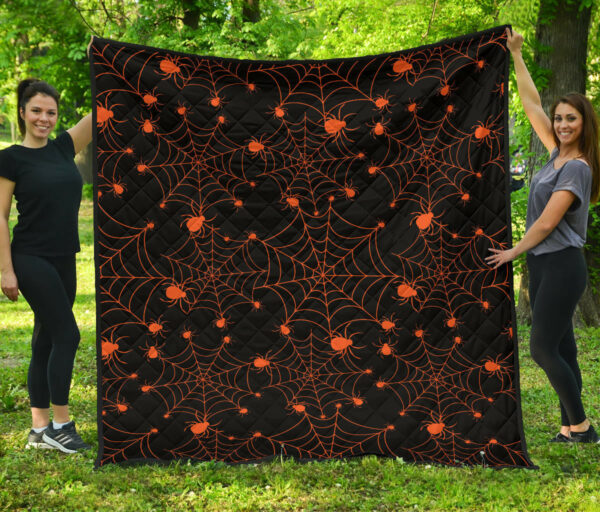 Saxophone Gold Pattern Premium Quilt Quilt Blanket Size Single, Twin, Full, Queen, King, Super King