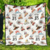 Hysteric Mini 7 Quilt Blankets Size Single, Twin, Full, Queen, King, Super King