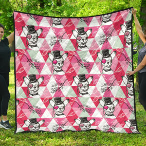 Sushi Pattern Background Premium Quilt Quilt Blanket Size Single, Twin, Full, Queen, King, Super King