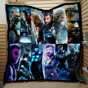 3D Customize Thor Quilt Quilt Blanket Size Single, Twin, Full, Queen, King, Super King