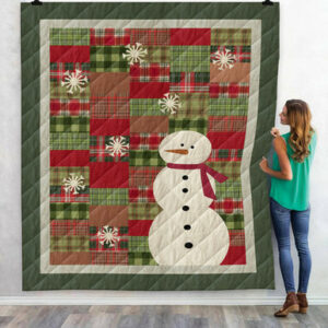 Snowman HUR39530 3D Customized Quilt CAMLI2707 Quilt Blanket Size Single, Twin, Full, Queen, King, Super King