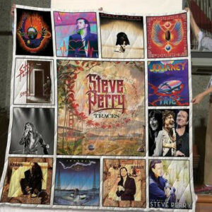 Steve Perry Quilt Blanket 02 on Sale Now Size Single, Twin, Full, Queen, King, Super King