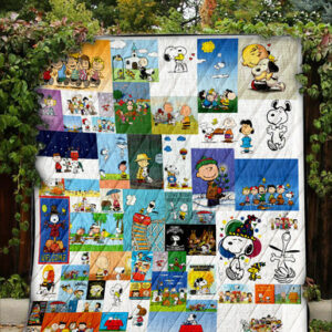 Snoopy Cartoon Quilt Blanket TH10072019 Size Single, Twin, Full, Queen, King, Super King