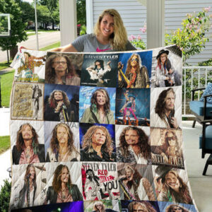 Steven Tyler Quilt Blanket  HA1410 Size Single, Twin, Full, Queen, King, Super King