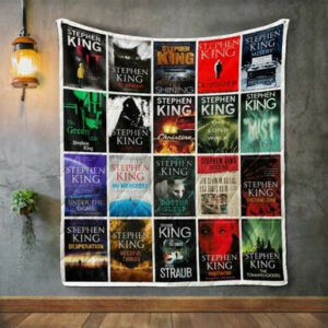 Stephen King Books 3D Personalized Customized Quilt Blanket ESR38 Size Single, Twin, Full, Queen, King, Super King
