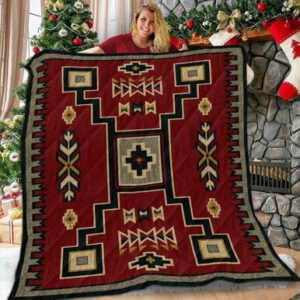 Southwestern Native American 3D Customized Quilt Quilt Blanket Size Single, Twin, Full, Queen, King, Super King
